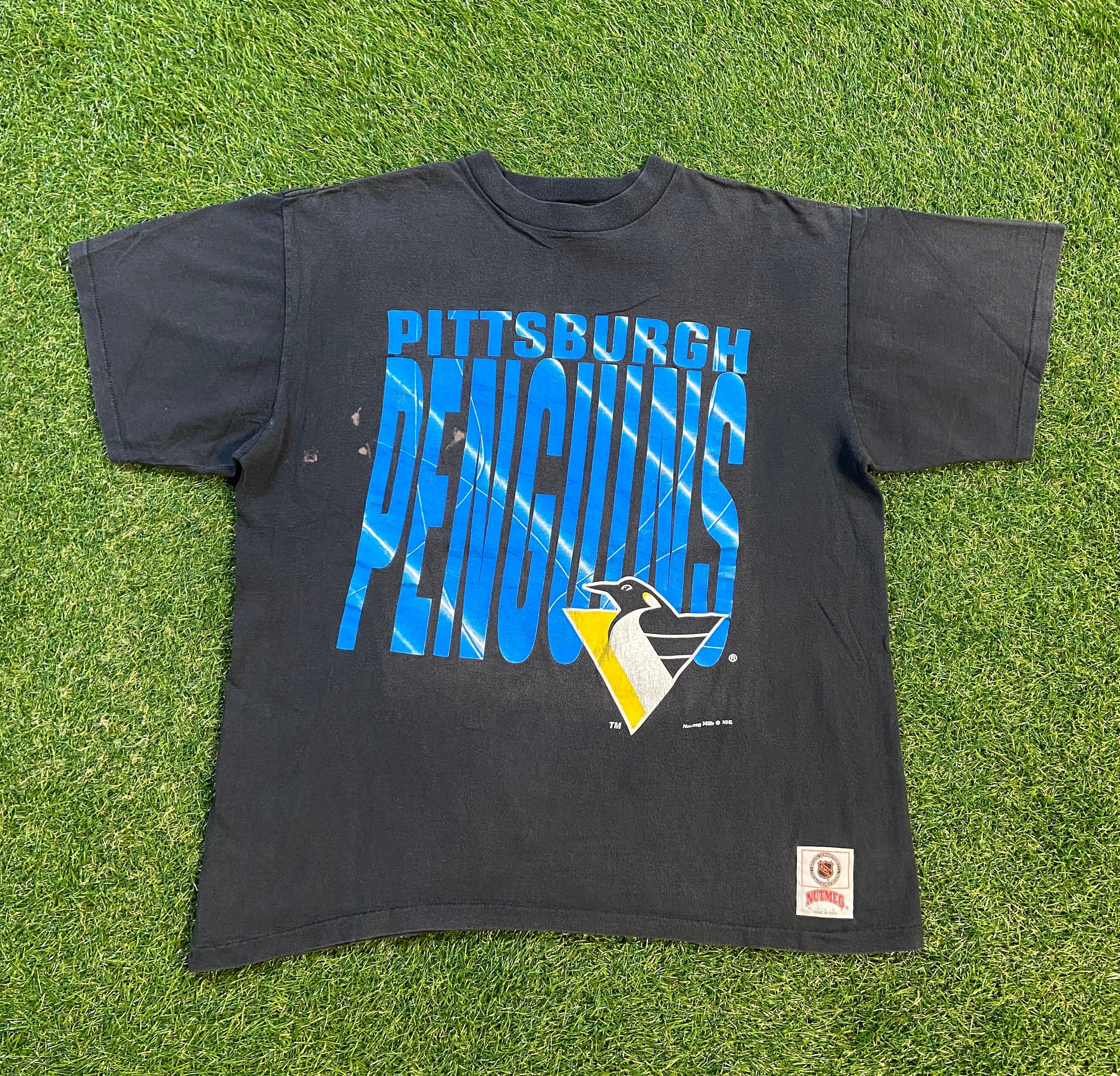 Vintage 90s Pittsburgh Penguins Shirt, Trending Unisex T-shirt