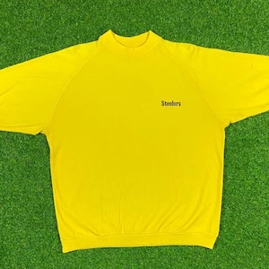 Vintage Pittsburgh Steelers T Shirt Tee Champion Made USA Large NFL Football 70s Classic 1970s Pennsylvania Big Ben