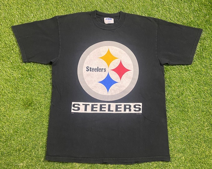 Vintage Pittsburgh Steelers T Shirt Tee Size Xtra Large XL Pennsylvania Classic 1990s 90s NFL