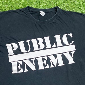 Vintage Public Enemy Fear of a Black Planet Rap Tee SZ M – The Barn Owl Vintage Goods