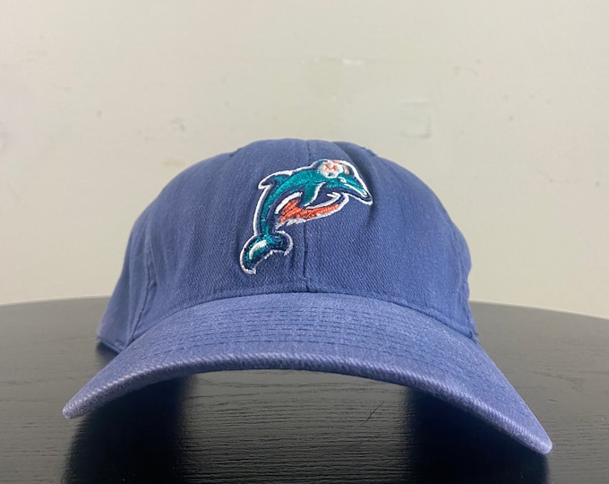 Vintage Miami Dolphins Fitted Hat Cap Nike Size Large NFL Football Florida FL Dan Marino 1990s 90s