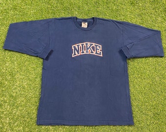Vintage Nike Sleeve Shirt Size Large L Just Do It Jordan - Etsy