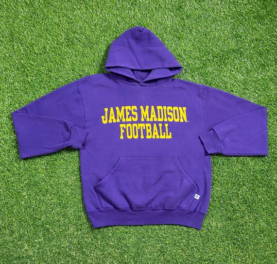 Vintage James Madison University Sudadera con capucha Russell Athletic Tamano Pequeno Virginia College 1990s 90s Pull Over Oversized Etsy Mexico