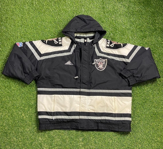 Vintage Oakland Raiders Jacket Apex One Size Xtra Large XL NFL