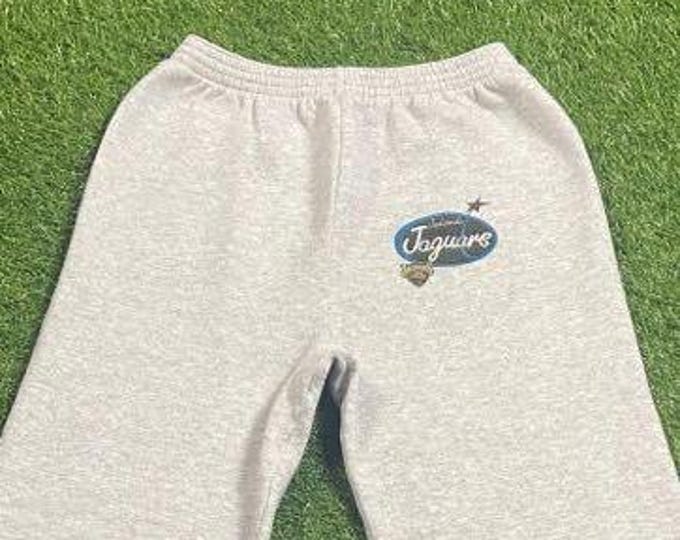 Vintage Jacksonville Jaguars Sweat Pants Logo Athletic Made USA Size Medium M NFL Football Jax Florida Warm 1990s 90s