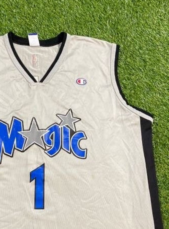 Vintage Tracy McGrady #1 Orlando Magic NBA Basketball Champion Jersey Size  XL