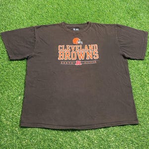 Vintage Cleveland Browns T Shirt Tee Size XXL 2XL Ohio NFL Footballs 1990s 90s