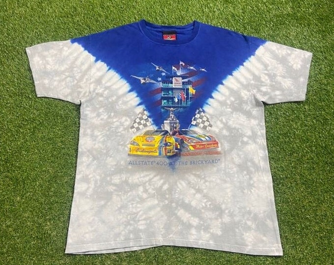 Vintage Brickyard 400 T Shirt Tee Size Xtra Large XL NASCAR Daytona 500 Motor Speedway Racing Classic Rare 1990s 90s