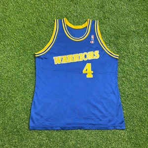Vintage Golden State Warriors Jersey Champion Size Xtra Large XL NBA Basketball San Francisco California Stephen Curry 1990s 90s