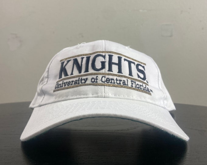 Vintage University of Central Florida UCF Snapback Hat The Game OSFA NCAA College Football Golden Knights 1990s 90s