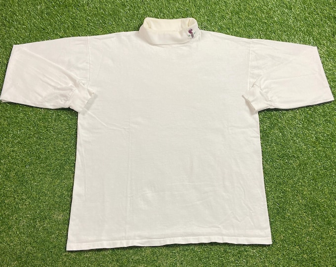 Vintage Golf Long Sleeve Shirt Made USA Size Large L US Open Masters Collection Tiger Woods 1990s 90s