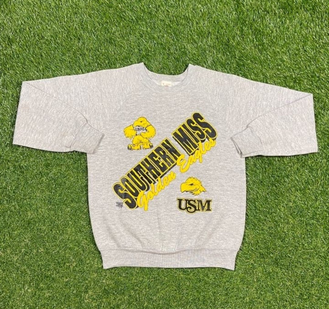 Vintage USM Southern Mississippi Golden Eagles Crewneck