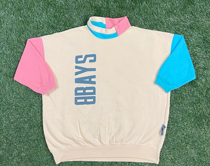 Vintage 8Bays Crewneck Sweatshirt Size Small Union Bay Pull Over Oversized