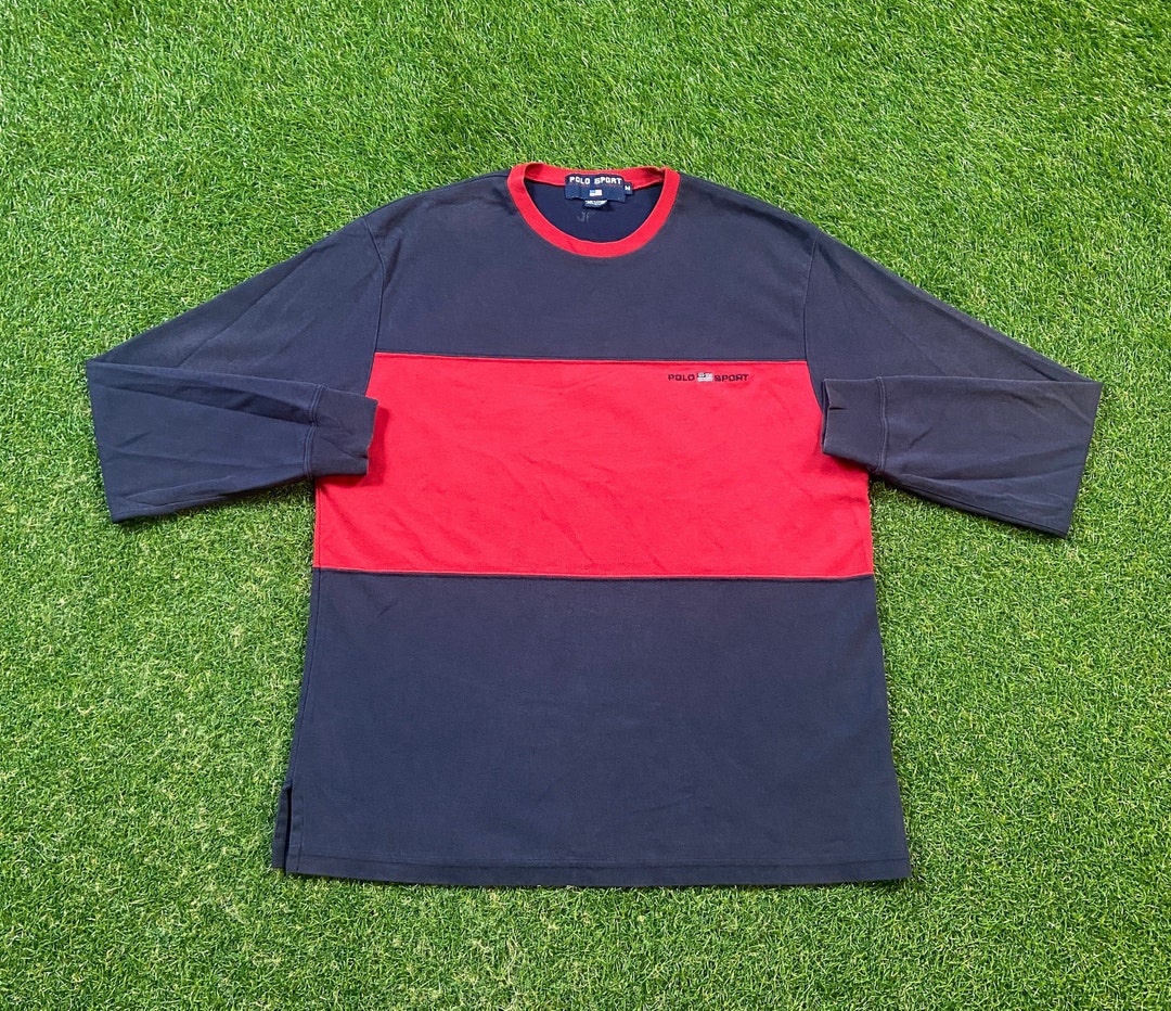 Polo Vintage Sport Ralph Lauren Camisa de manga larga Tamaño mediano M