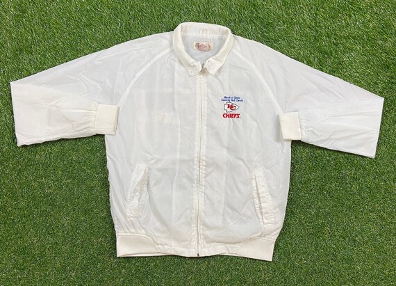Vintage Kansas City Chiefs Windbreaker Jacket Antigua Size Large L KC NFL Football Mahomes Light Rain Coat 1980s 80s Etsy