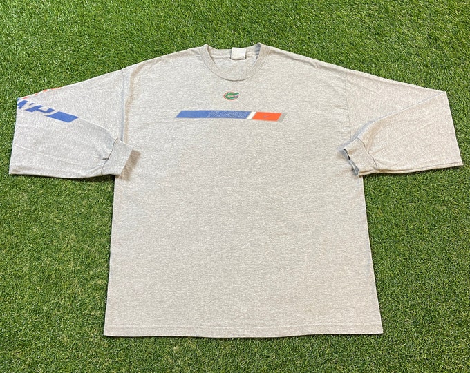Vintage Florida Gators Long Sleeve Shirt Nike Size XXL 2XL NCAA College Football UF University of Florida 1990s 90s