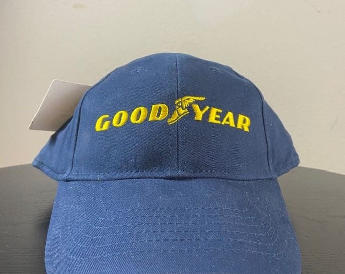 Vintage Good Year Snapback Hat OSFA Tire and Rubber Company 1990s 90s