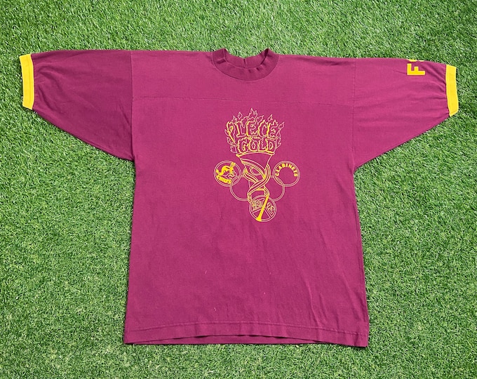 Vintage Florida State University Seminoles T Shirt Tee Size Large L NCAA College Football FSU Tallahassee 1990s 90s