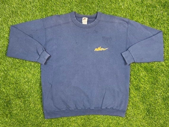 Vintage Nike Crewneck Sweatshirt Size Large L Nike Swoosh Just Do It Classic Air Jordan 1990s 90s Original Pull Over Etsy UK