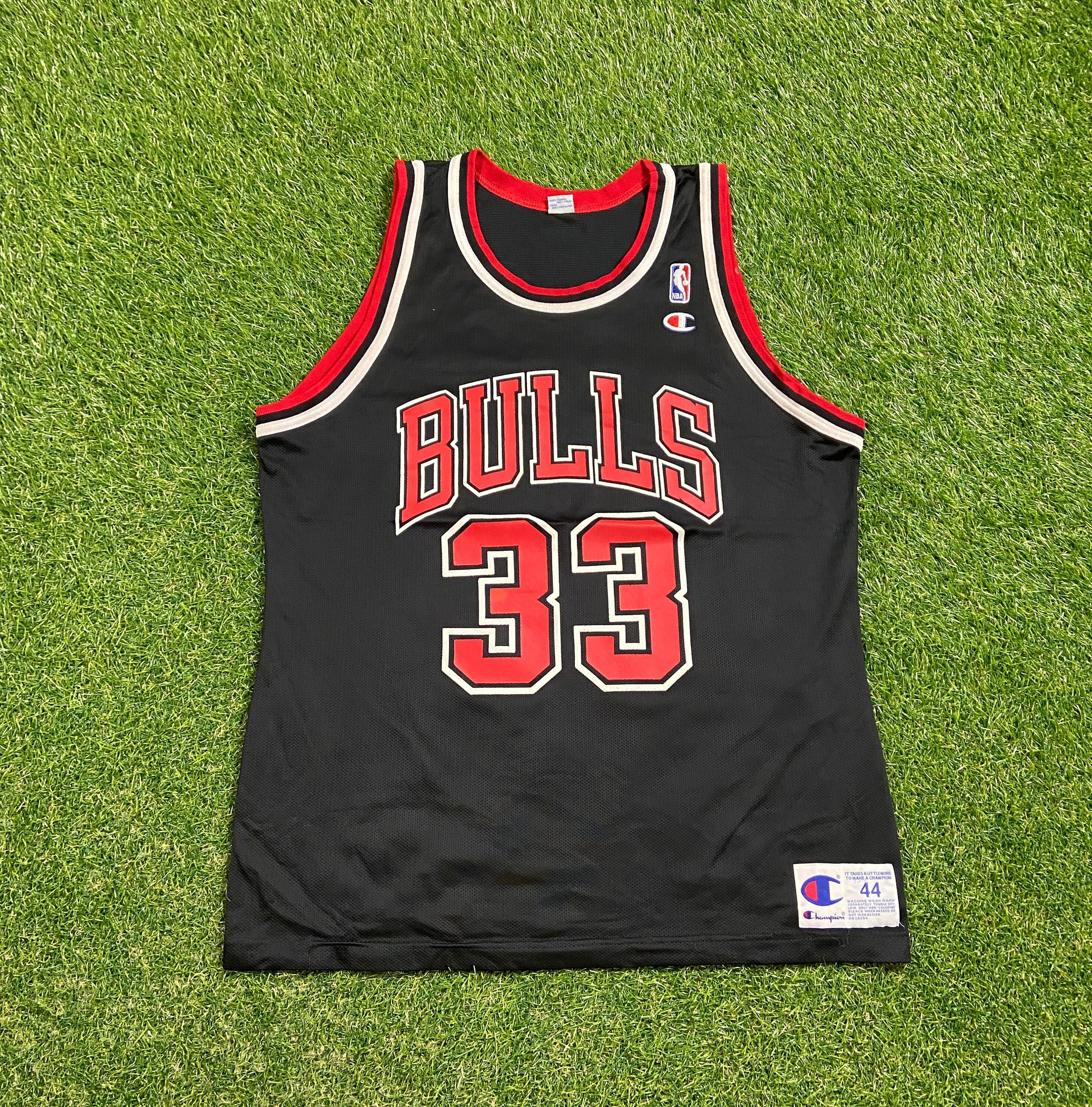 Vintage Champion NBA Chicago Bulls Scottie Pippen #33 Jersey - Men's S