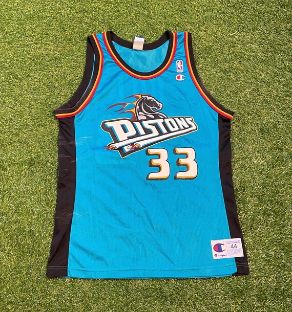 Vintage Detroit Pistons Grant Hill #33 Jersey Champion Size Large