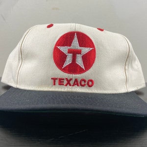 Vintage Texaco Havoline Racing Snapback Hat Cap Checkered Flag Sports OSFA NASCAR Racing Daytona 500 1990s 90s