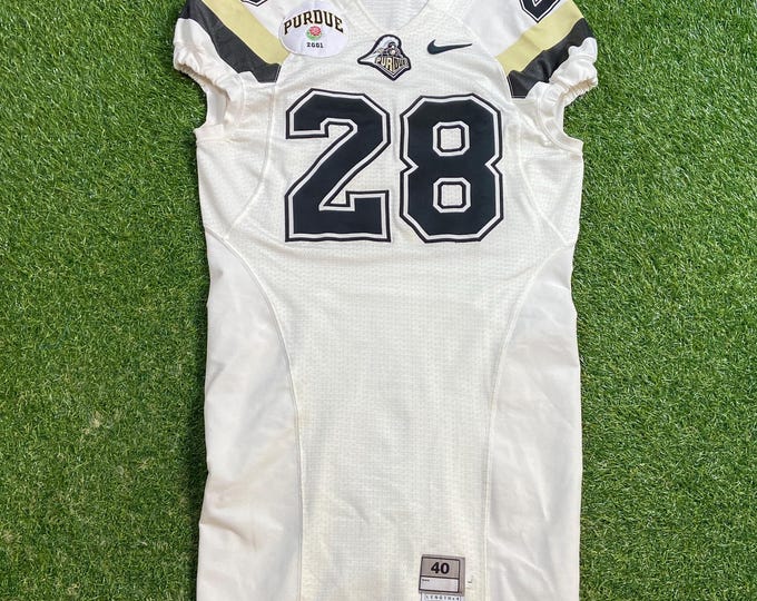 Vintage Purdue University Boilermakers 2001 Rose Bowl Jersey Size 40 NCAA College Basketball Indiana Classic Pasadena California 00s