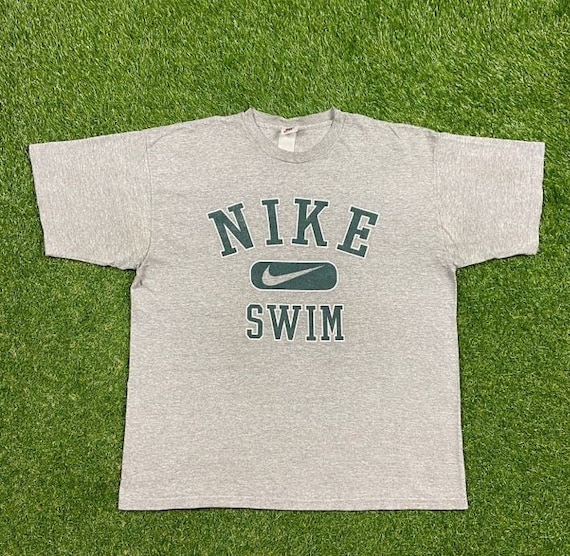 como resultado rango Cereal Vintage Nike Swim T Shirt Tee Size XXL 2XL Nike Check Air - Etsy