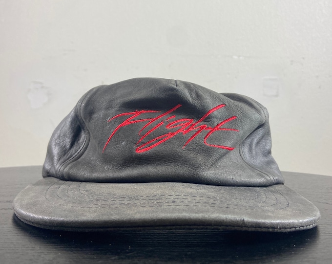 Vintage Nike Flight Snapback Hat OSFA Just Do it Air Jordan Classic Headwear Sportswear Cap 1990s 90s