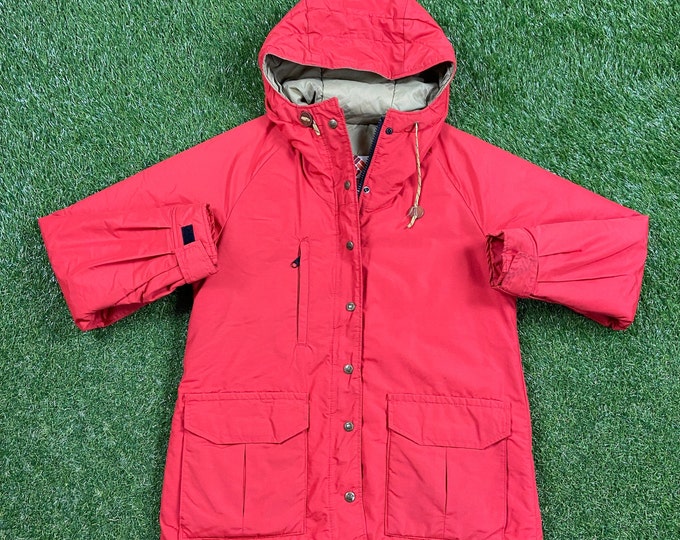 Vintage Columbia Winter Athletic Jacket Size Medium M Warm Zipper Jacket Windbreaker 1990s Coat Hiking
