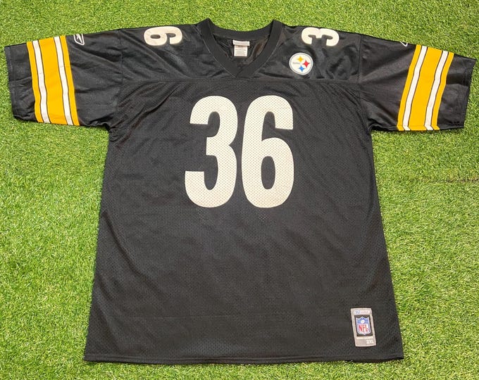 Vintage Pittsburgh Steelers Jerome Bettis #36 Jersey Reebok Size XXL 2XL NFL Football Pennsylvania The Bus Authentic 00s