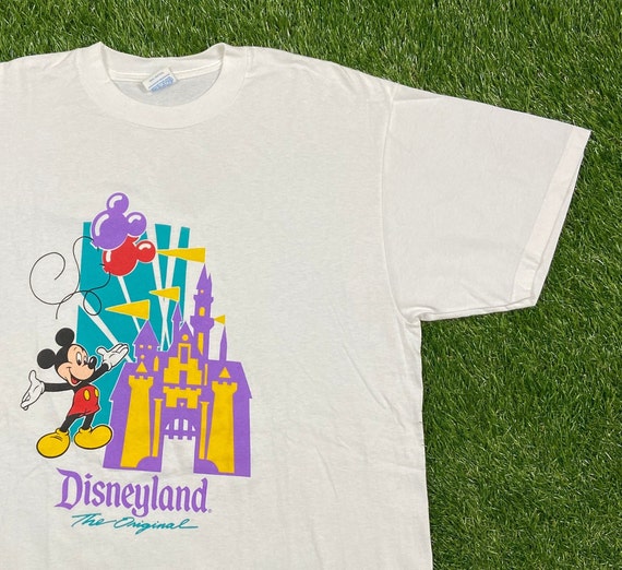 Vintage Disneyland T Shirt Tee Made USA Size Xtra Large XL Walt
