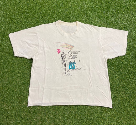 Vintage Tennis US Open 1988 T Shirt Tee Size Medium M Serena - Etsy