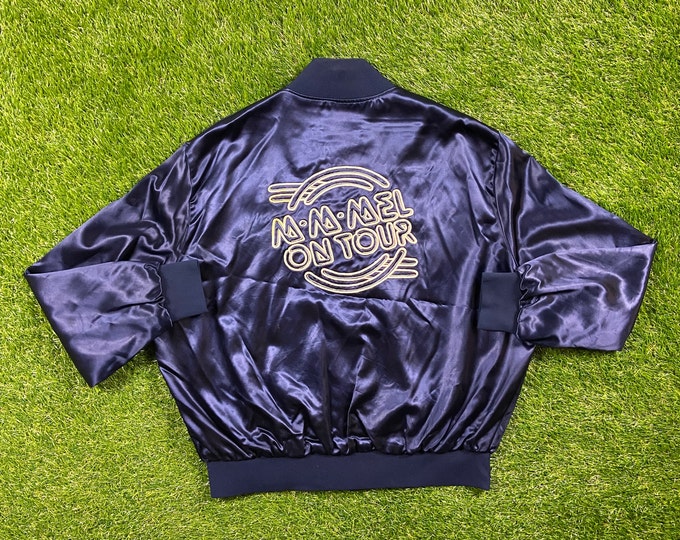 Vintage Mel Tillis M.M. Mel On Tour Jacket The Nashville Branch Inc Made USA Size Xtra Large XL Country Music 70s 80s Authentic Owned