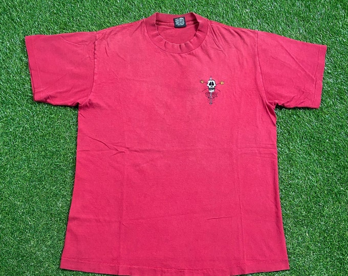 Vintage Stussy Rare 1992 T Shirt Tee Made USA  Large L Surf Skate  Sports 1990s 90s Original Single Stitch