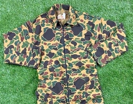 Vintage Saftbak Hunting Clothes Camo 