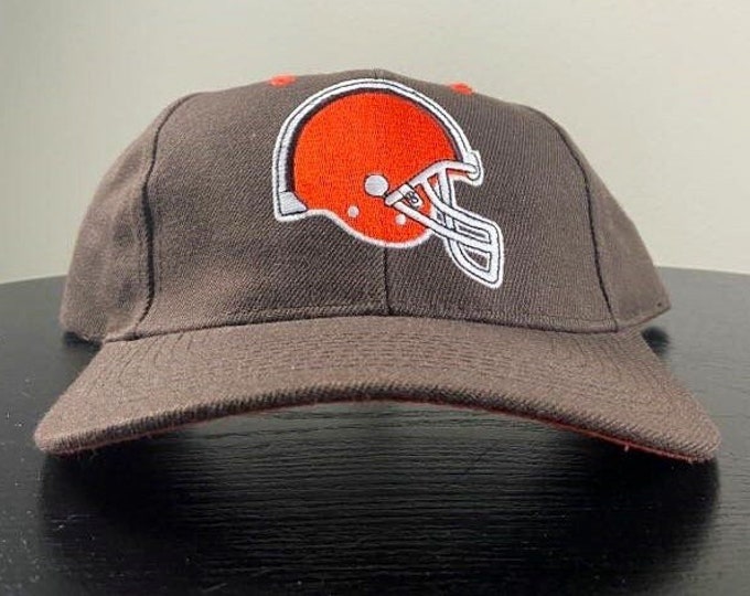 Vintage Cleveland Browns Snapback Hat OSFA NFL Team NFL Football Ohio Obj 1990s 90s