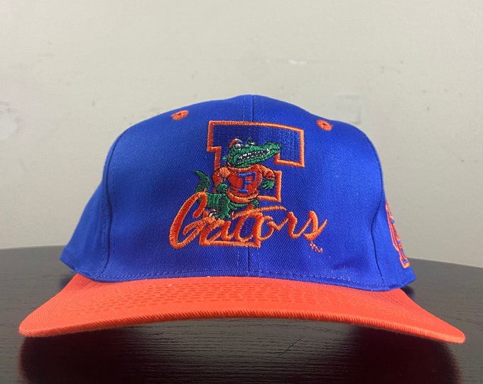 Vintage Florida Gators Snapback Hat Cap OSFA NCAA College Football UF University of Florida 1990s 90s
