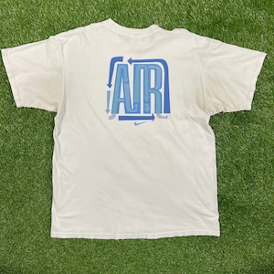 Vintage Nike Air Shirt Just Do It Jordan Grande tshirt Rare Distressed Venduto così come gli anni &#39;90 Anni &#39;90 Nike Air
