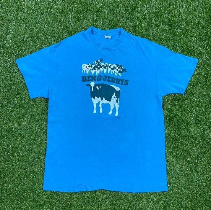 Vintage Ben and Jerry's T Shirt Tee 