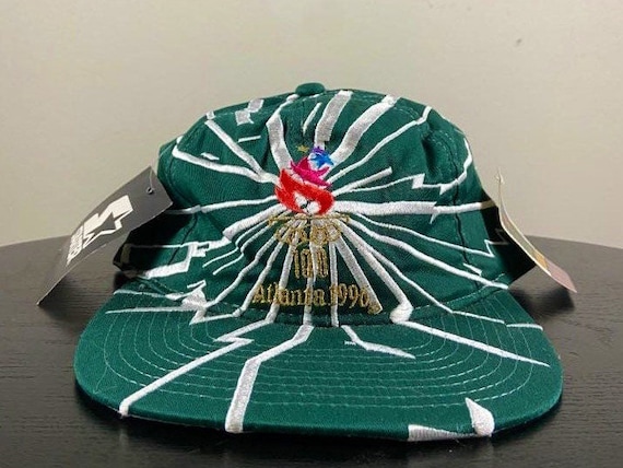 Vintage US Olympic Atlanta 1996 100 Year Anniversary Snapback Hat