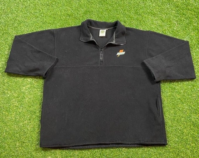 Vintage Gatorade Fleece Sweatshirt Round Trip Made USA Size Xtra Large XL Classic Sports Drink Pull Over Oversized