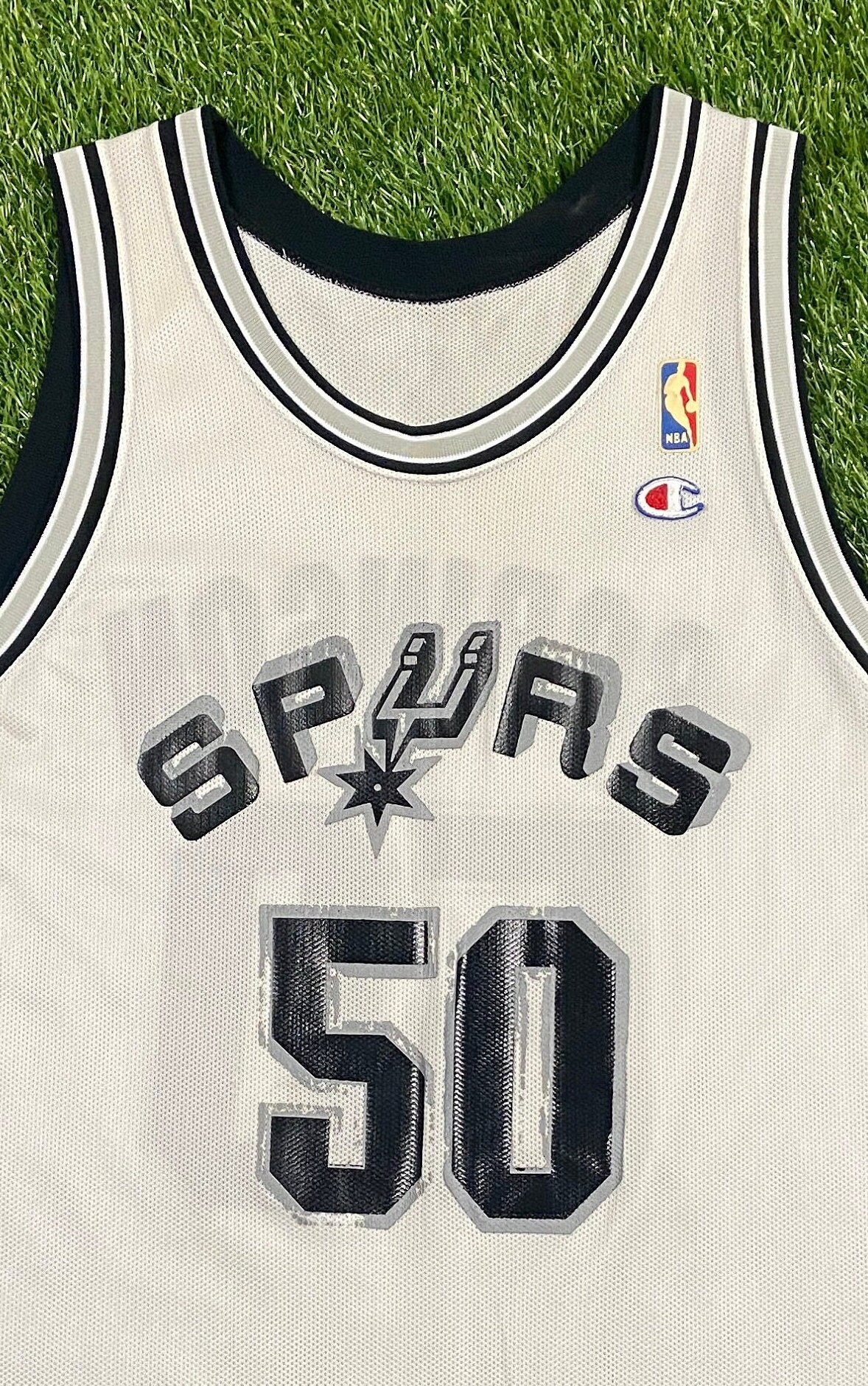Vintage San Antonio Spurs David Robinson #50 Jersey Champion Made