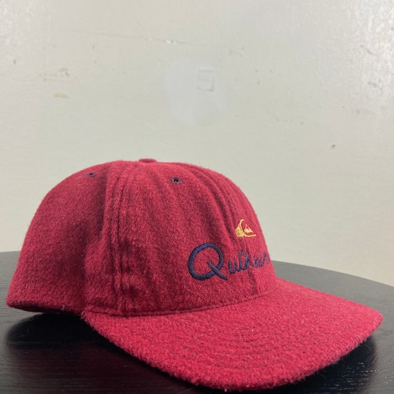 Vintage Quiksilver Snapback Hat Made 