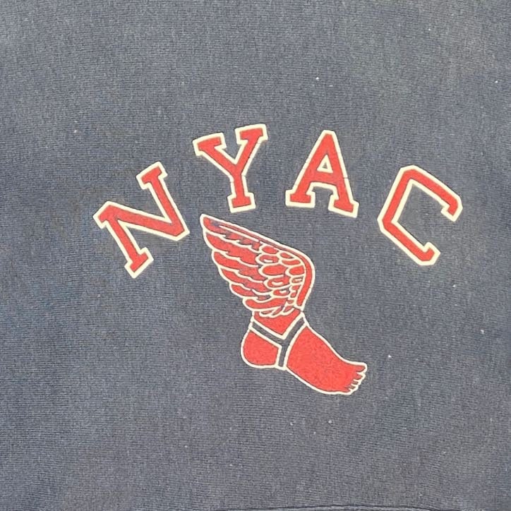 Vintage NYAC New York Athletic Club Hoodie Sweatshirt Champion