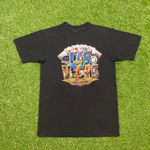Vintage Harley Davidson T Shirt Tee Made USA Size Large L HOG Las Vegas Nevada 3D Eagle Motorcycle Truckers Biker Classic