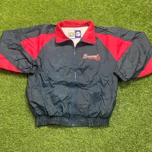 Vintage Atlanta Braves Windbreaker - Etsy