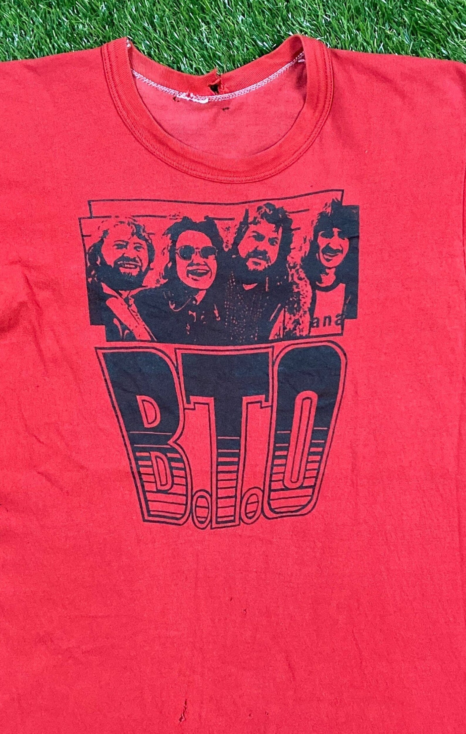 Vintage Bachman Turner Overdrive BTO T Shirt Rock Band Tee - Etsy