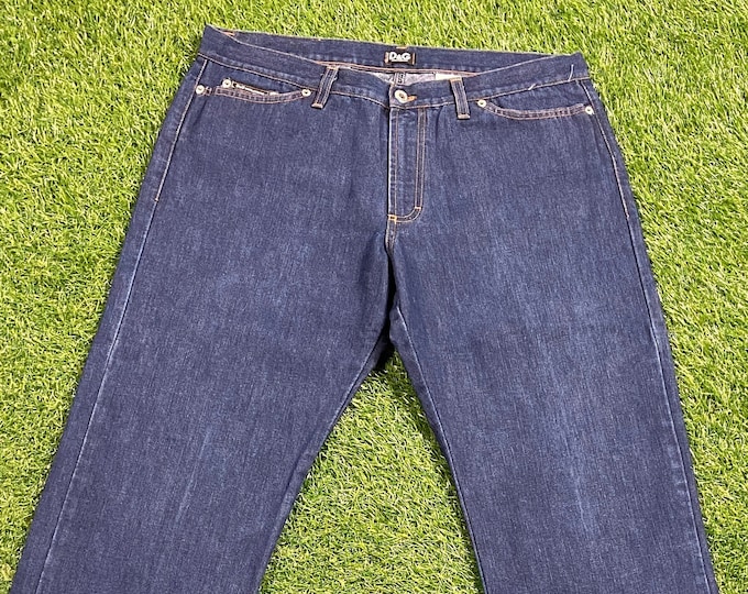 Vintage Dolce and Gabbana Jeans Made in Italy Size 36 D&G Italian Luxury Fashion House Classic Apparel 1980s 80s