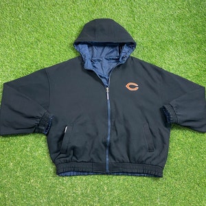 Vintage Chicago Bears Reversible Puffy Jacket Size Xtra Large XL NFL Football Illinois Winter Coat 1990s 90s